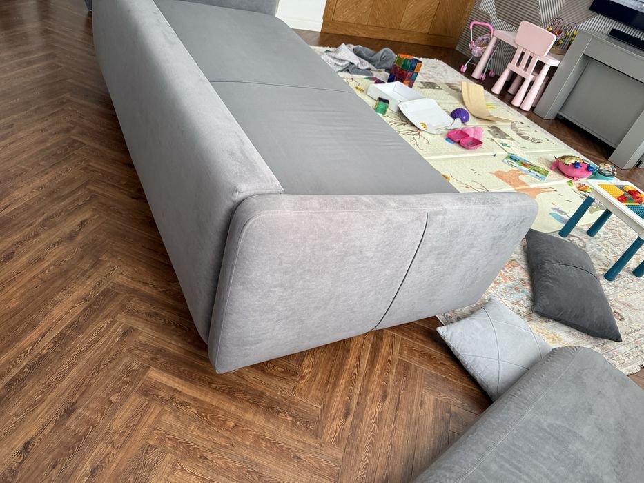 Диван Льери серый (раскрывается)