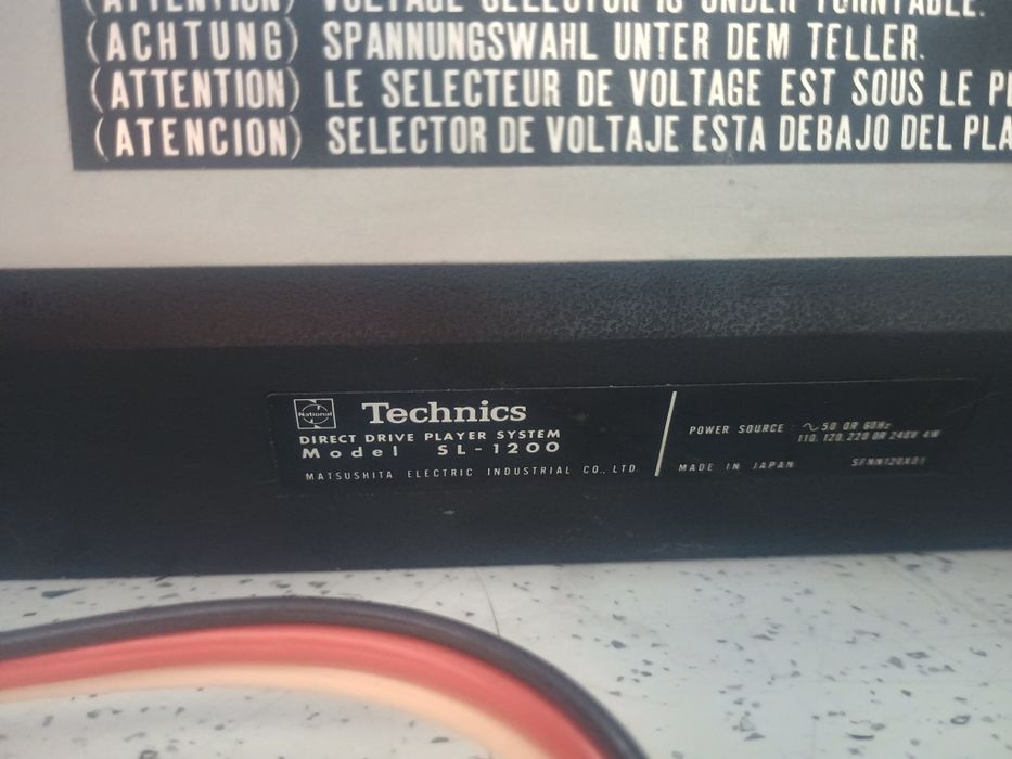 Pickup technics sl 1200