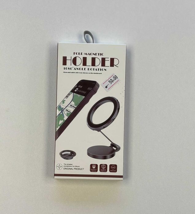 Suport telefon pentru bord compatibil magsafe,Reglabil, Negru