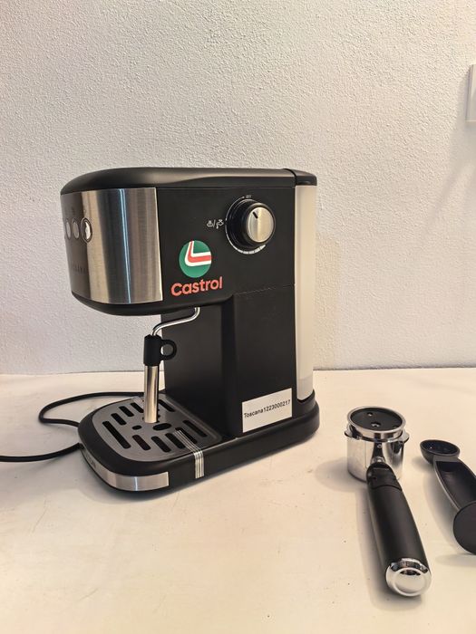Espresor Toscana Prixton NOU manual cafea macinata si capsule dispozitiv de spumare lapte ofer factura si garantie