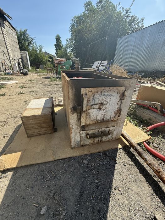 Печка в сборе. Почти новая