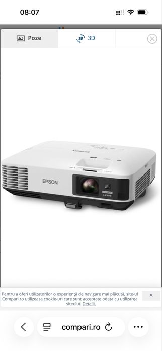 Videoproiector Epson 1980wu
