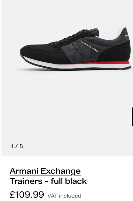 Armani Exchange  Trainers оргинални