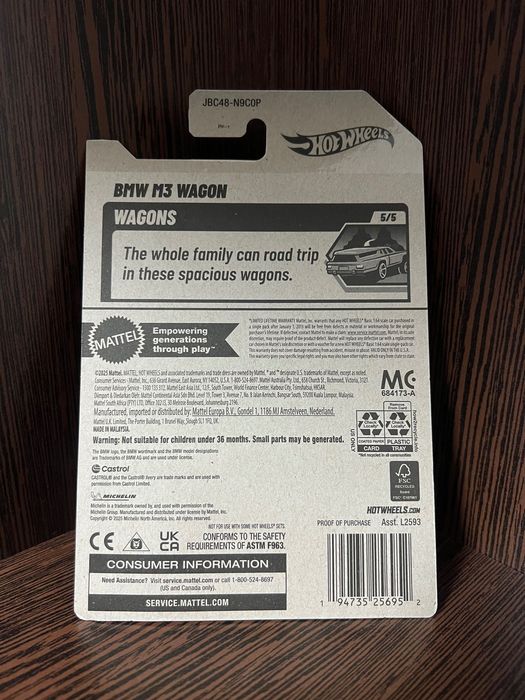 Hot Wheels BMW M3 Wagon Super Treasure Hunt STH + protector