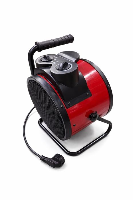 Aeroterma electrica profesionala 3kw, reglaj temperatura termostat