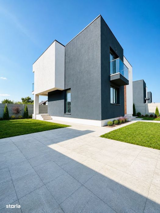 Casa  individuală P+1E, 4 camere, 2 băi -Comuna Berceni