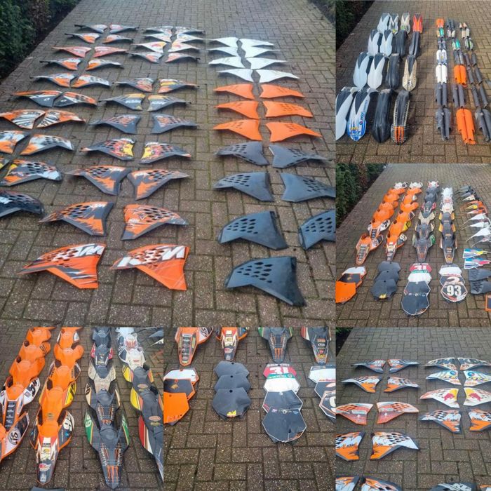 Пластмаси за КТМ, Хускварна, Ямаха, Сузуки, Кавазаки, Хонда