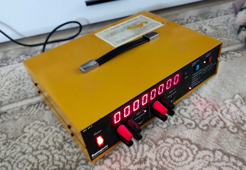 Counter Impo MC24E cu modul Geiger Scantysik, funcțional, rar