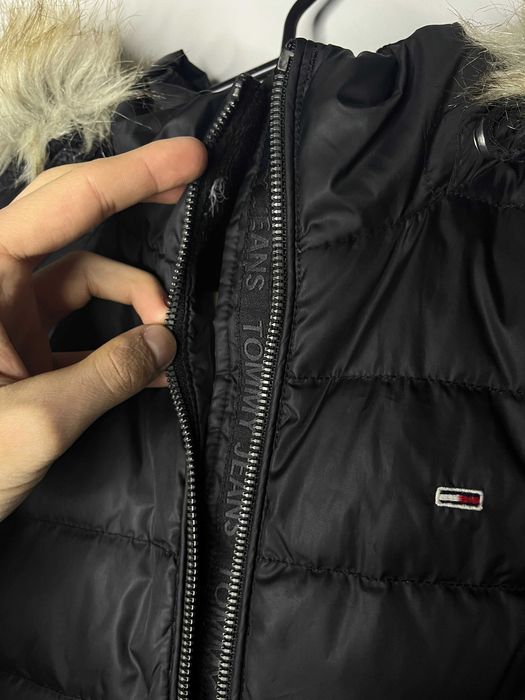 Tommy Hilfiger Jeans Faux Fur Down Puffer Jacket Дамско Яке
