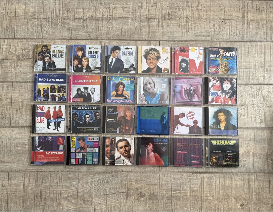 Lot 24 cd italo-disco Silent Circle/CC Catch/Bad Boys Blue/Den Harrow