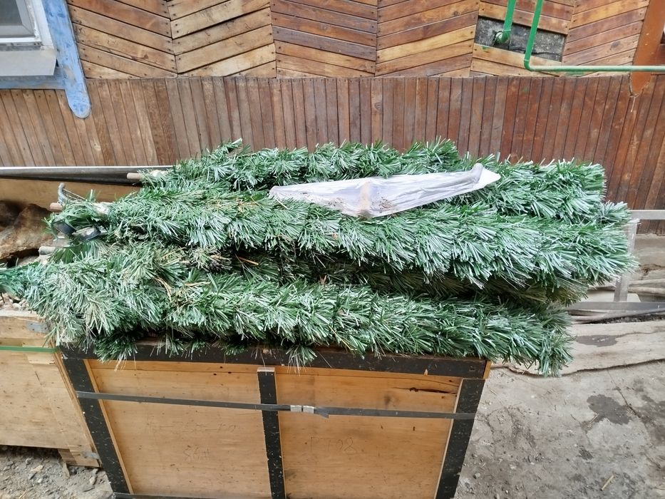 Елочная колонна светящаяся