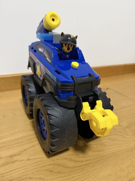 Masinuta de teren cu figurina, Paw Patrol, Chase