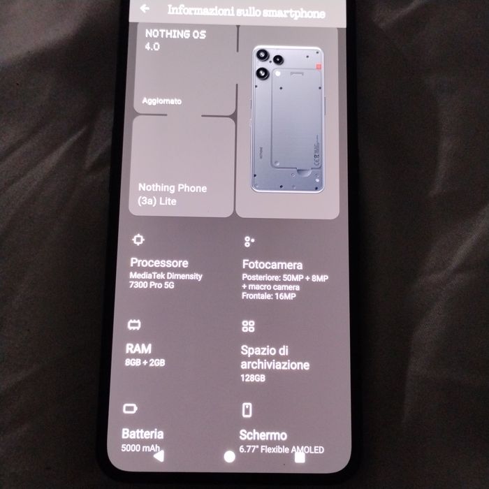 Nothing Phone (3a) Lite