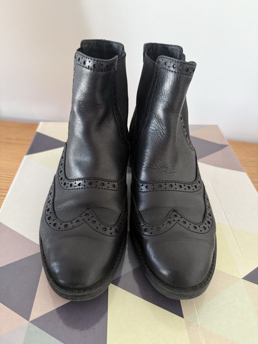 Botine Geox Chelsea din piele naturală - mărimea 36