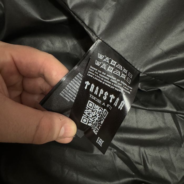 Trapstar Shooters Hooded Puffer Reflective Jacket Зимно Яке Палто