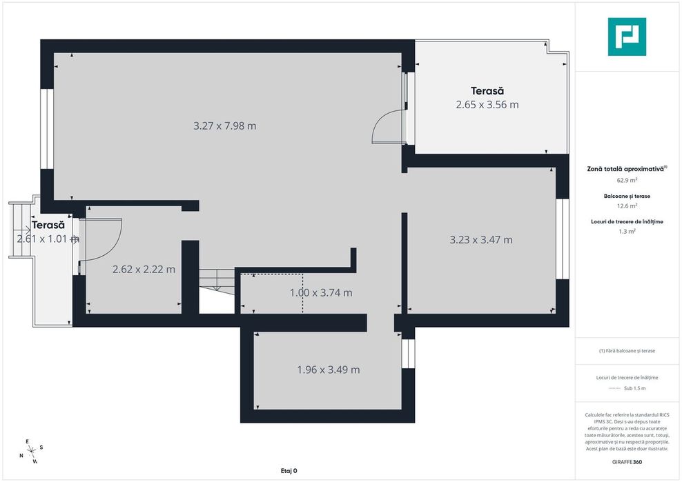 Duplex în Săcălaz despartit prin cameră tehnica