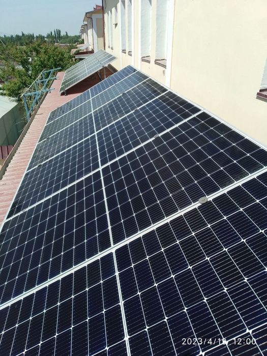 Quyosh panel oʻrnatish