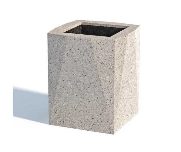 Урна из композитного мрамора — прочность камня, удобство эксплуатации.