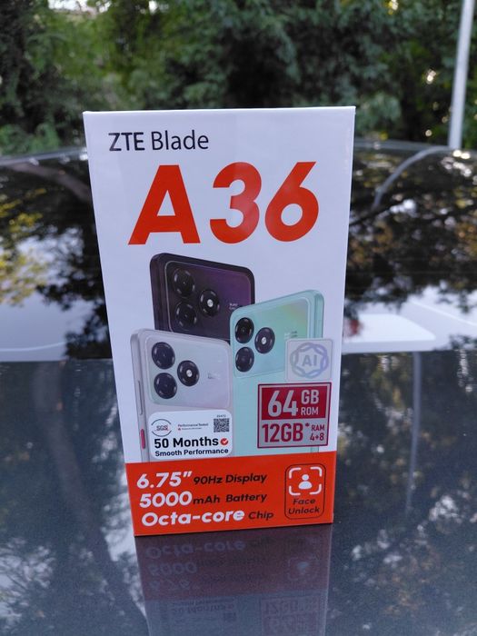 Телефон Zte blade a36.64/128гб