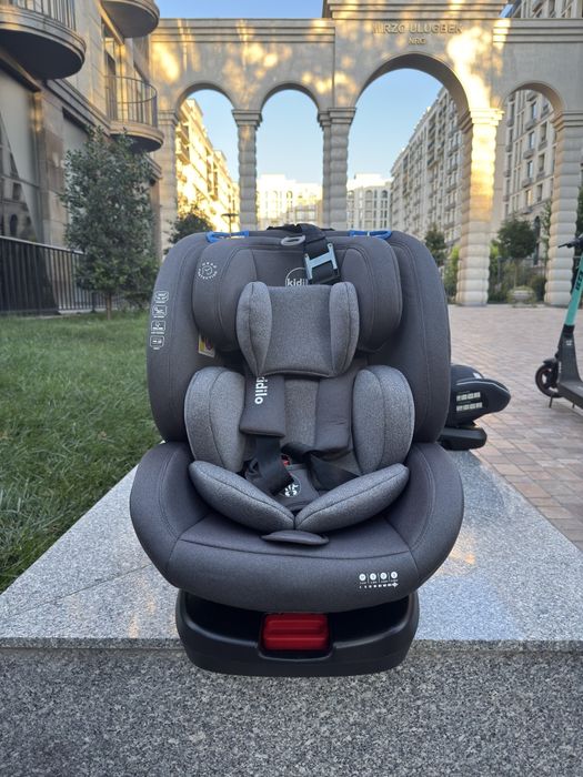 Комфортное детское автокресло isofix 0+ 36 кг крутится на 360 градусов