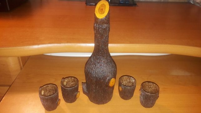 Farfurie tablou rustica / Obiecte de lut deosebite