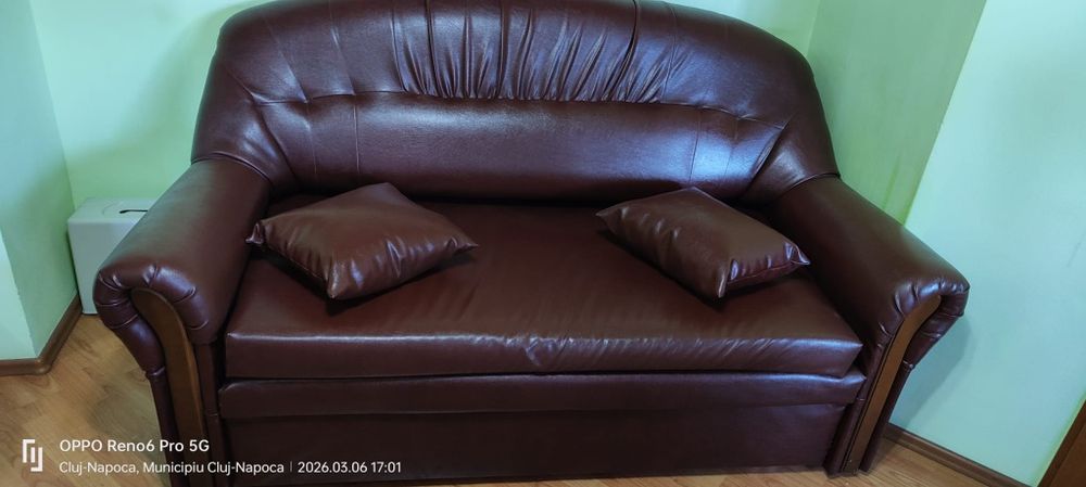 Vand canapea piele ecologica