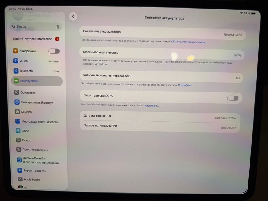 Apple IPad pro m4