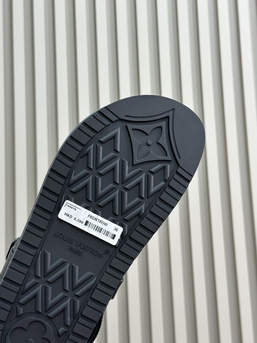 Sandale pauci Louis Vuitton piele naturala, marimi 38, tip Premium