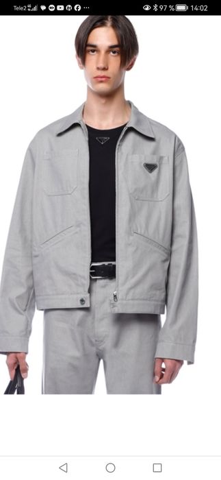 Prada куртка джинсовка