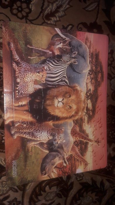 Алфавит коврик, пазл.