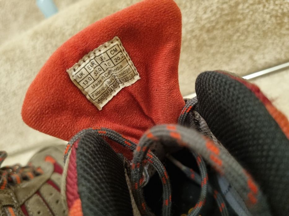 Ghete Jack Wolfskin din piele si impermeabile 32