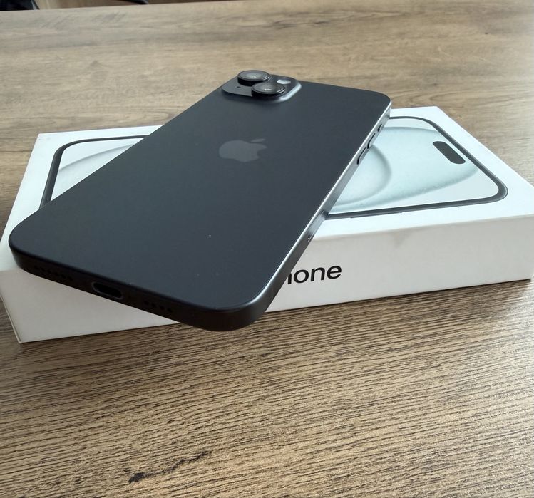 Iphone 15 plus 128gb black full box
