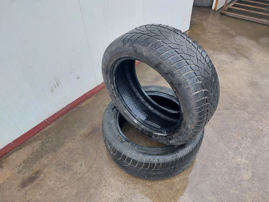 150 lei bucata! Doua anvelope RUNFLAT IARNA/M+S 245 50 18 Dunlop