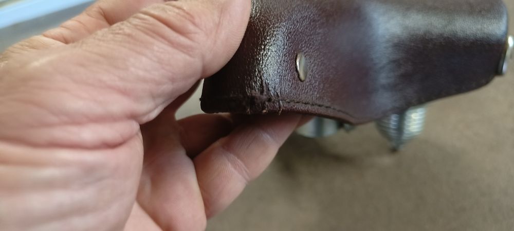Винтидж Велосипедна кожена  седалка Martens Germany