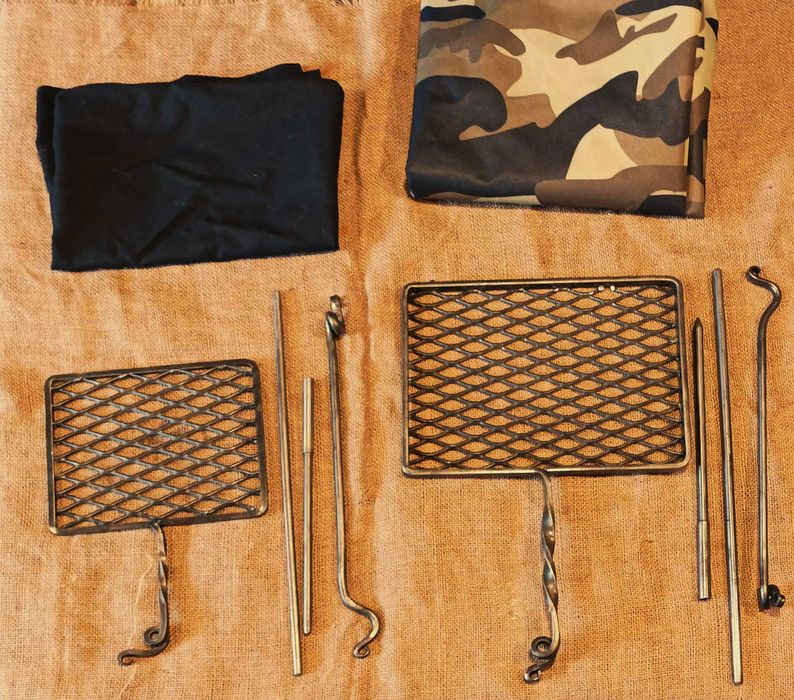 Gratar camping, bushcraft, light