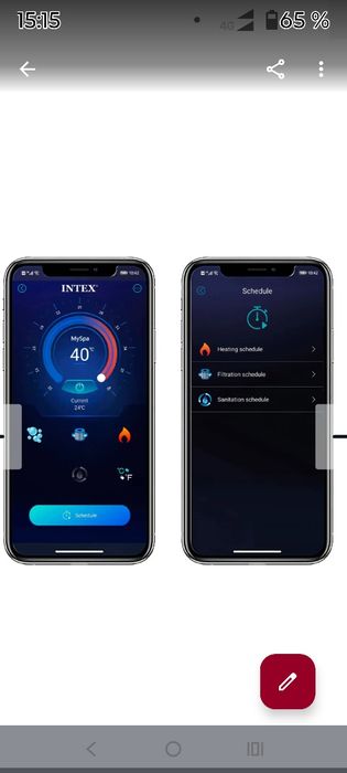 Jacuzzi PureSpa Deluxe,iluminare led,tetiere,aplicatie smart,incalzire