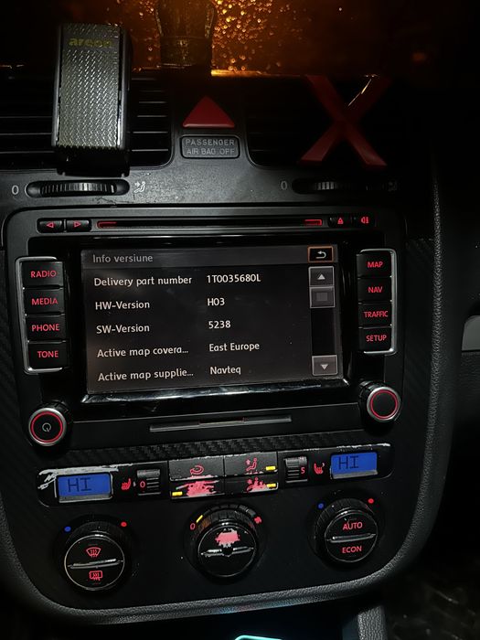 Navigatie Rns510 DynAudio golf5/6 Passat B7