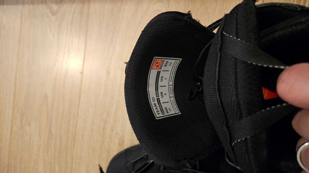 Boots Snowboard Deeluxe TEAM ID - Mărimea 42 + Branțuri Sidas