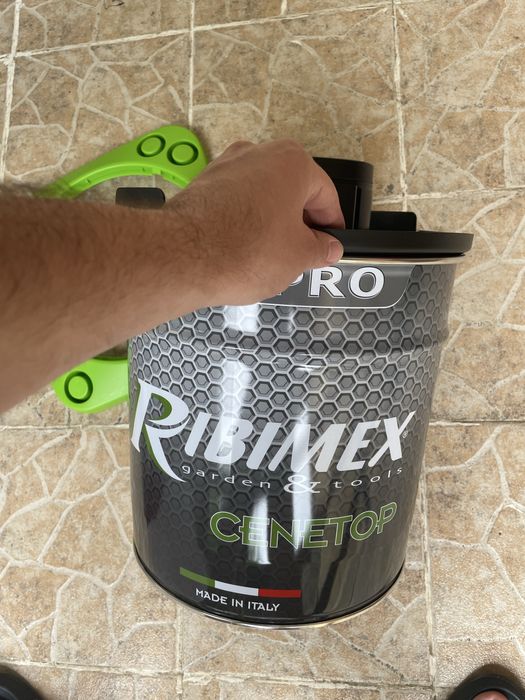Нова прахосмукачка за пепел Ribimex CENETOP | HEPA филтър | Made in Italy