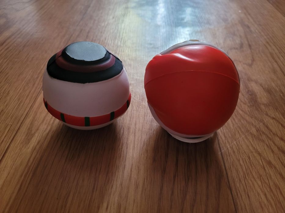 Мячики Дед Мороз и Снеговик