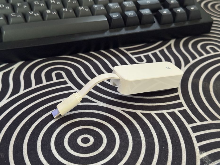 Переходник Type-C на LAN (RJ-45, Ethernet) TP-Link UE300C