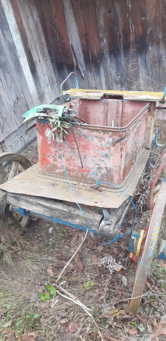 Vand căruță, remorca pompieri,fabricatie Budapesta