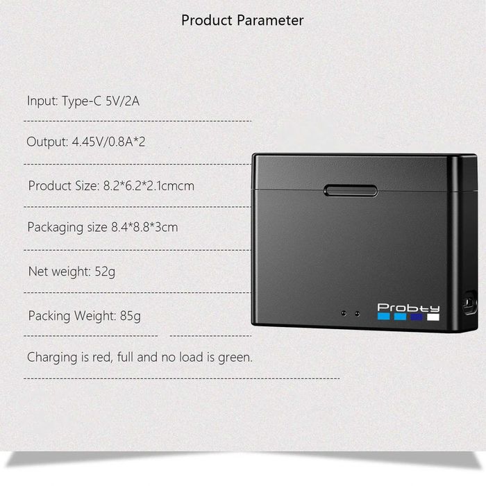 Set 3 acumulatori + incarcator dublu camere DJI Osmo Action 5 Pro 4 3