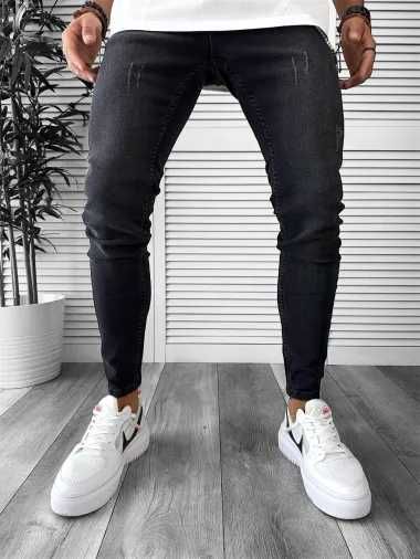 Blugi barbati conici negri