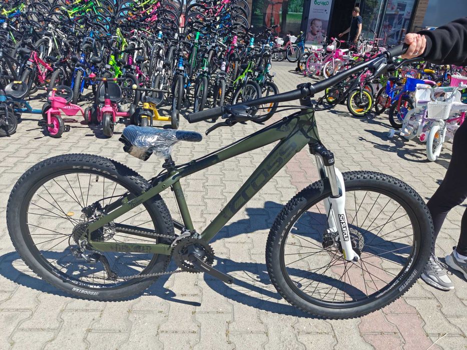 CROSS Велосипед 26" DEXTER HDB army green