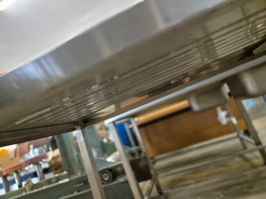 Професионална мивка алпака с дясно корито