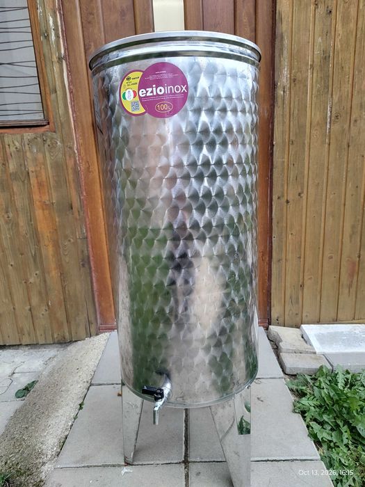 Vand butoi inox 100 litrii