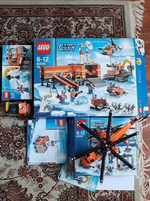 Набор Lego "Арктическая станция" 3шт