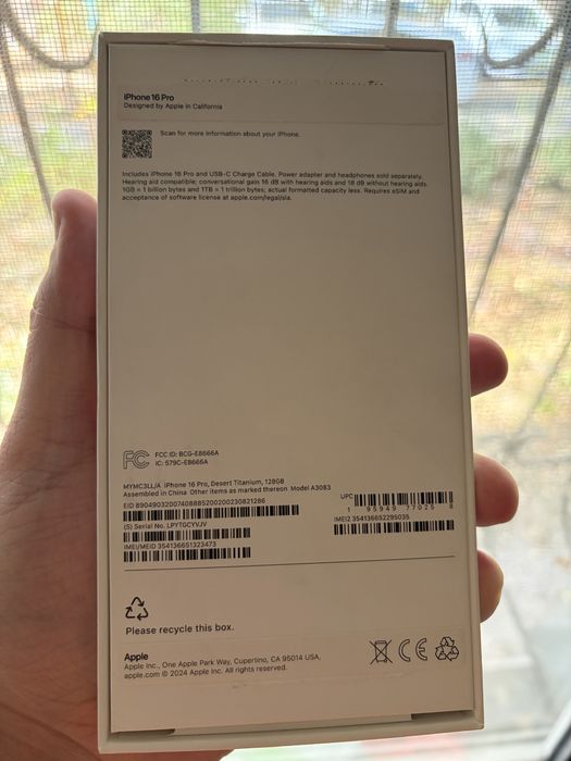 iPhone 16 pro 128gb/esim