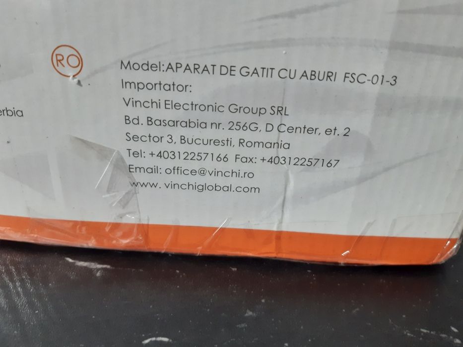 Aparat de gatit cu aburi VINCHI